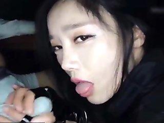Korean Slobbering on Cock