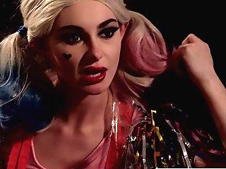 Girls of penthouse, harley quinn blowjob