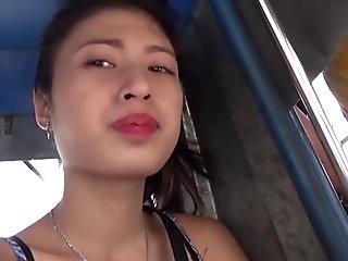 Yassi is doggystyled hard and deep by horny tourists big fat cock