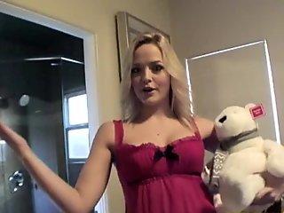 A wet dream cum to life, sweet Alexis Texas in her pink scanties