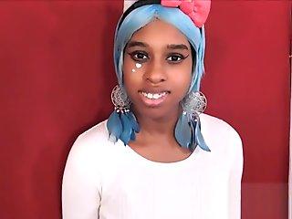 Ass Worship Young Teen Fantasy Ebony Girl Realizes She Is A Sex Robot Solo