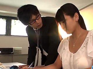 Yu Shinohara nasty porn play at the office