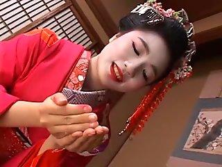 Amazing Japanese slut in Exotic Handjobs JAV clip