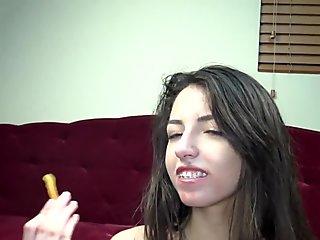 Giantess vore, uvula, burping