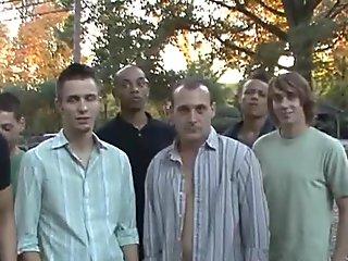 A Real Gay Bareback Orgy